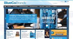Desktop Screenshot of bluecobrands.com